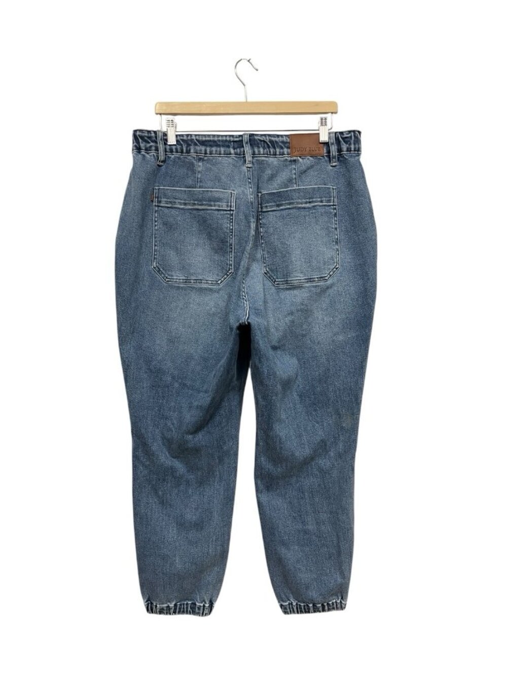 Judy Blue High Rise Joggers Size 16W Blue Jeans - Picture 3 of 7